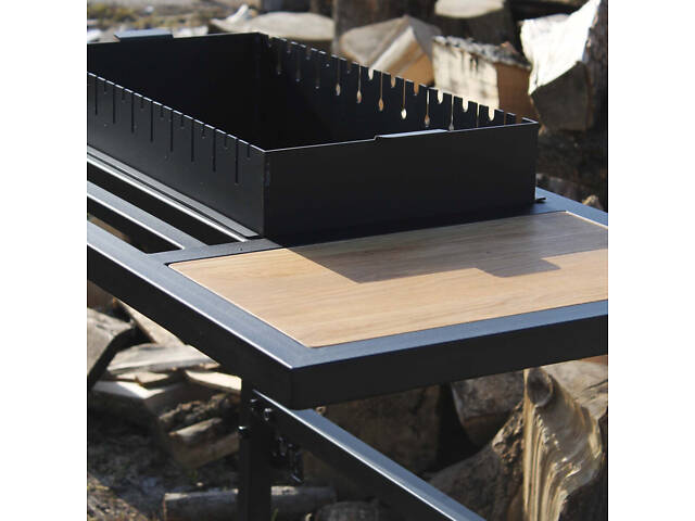 Мангал Loft зі столиком і знімною жарівнею на 12 шампурів - Фото 7