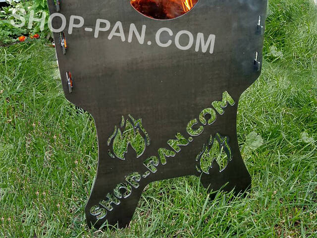 Мангал на 6 шт. валіза розкладна З ІНДИВІДУАЛЬНИМ РИСУНКОМ ПІД ЗАПКА - Фото 6