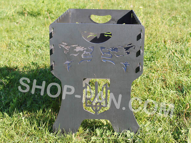 Мангал на 6 шт. валіза розкладна З ІНДИВІДУАЛЬНИМ РИСУНКОМ ПІД ЗАПКА - Фото 9