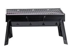 Мангал переносний складаний з решіткою 43×30×23.5 см HP450M