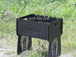 Мангал розбірний подарунковий на 6 шампурів - Фараон