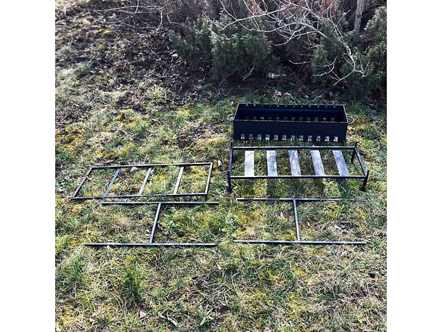 Мангал зварний "Патріот" 3 мм + 10 шампурів - Фото 3