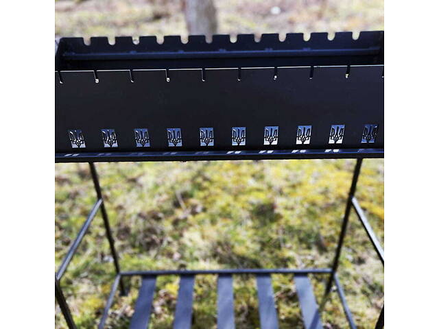 Мангал зварний "Патріот" 3 мм + 10 шампурів - Фото 7