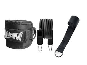 Манжета для тяги PowerPlay 4334 Ankle Strap Чорна