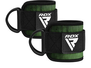 Манжети на щиколотку RDX A4 Gym Ankle Pro Army Green Pair