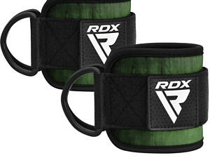 Манжети на щиколотку RDX A4 Gym Ankle Pro Army Green Pair
