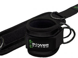 Манжети на щиколотку Power System PS-3460 Ankle Strap Gym Guy Black