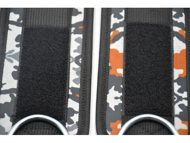 Манжети на щиколотку Power System PS-3470 Ankle Strap Camo Grey/Black - Фото 9