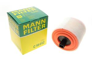 MANN-FILTER C 16 012 Фильтр воздушный Opel Astra K 1.0Turbo/1.4/CNG/Ecotec Di Turbo/1.6CDTI/Turbo 15-