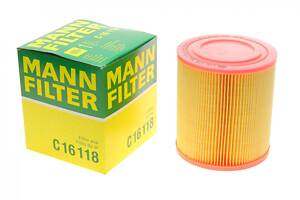 MANN-FILTER C 16 118 Фильтр воздушный Audi A6 2.0TDI/TFSI 04-11