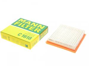 MANN-FILTER C 1618 Фільтр повітряний Nissan Micra 1.0-1.4i 16V 92-10/Note 1.4 06-13