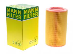 MANN-FILTER C 17 237 Воздушный фильтр Citroen Jumper 2.0BlueHDi/2.2HDi/3.0HDi/Fiat Ducato 2.0-3.0JTD 06-/Opel 2.2D 21-