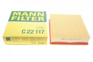 MANN-FILTER C 22 117 Фильтр воздушный Audi 100 1.8-2.3 82-90/VW T2 1.6-2.0 64-92/Lada 2110-2112 1.5-2.0 95-12