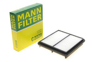 MANN-FILTER C 2229 Фильтр воздушный Daewoo Lanos 1.4-1.6 97-10/Nexia 1.5 08-