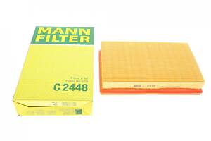 MANN-FILTER C 2448 Фільтр повітряний Suzuki Swift 1.3/LPG/1.5/1.6 16V 05-10