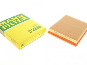 MANN-FILTER C 2598 Воздушный фильтр Daewoo Nexia 1.5-1.6 97-/Opel Kadett-E 1.8i/2.0GSI 16V 87-91