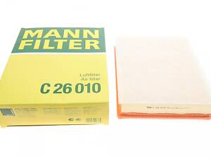 MANN-FILTER C 26 010 Фільтр повітряний Toyota Auris/Verso 1.6 D4-D/Avensis 1.6 D-4D/2.0 D-4D/Rav4 2.0D-4D 15-18