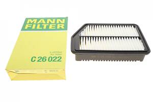 MANN-FILTER C 26 022 Фильтр воздушный Hyundai Elantra 1.6-1.8 Gamma MPI/i30 1.4-1.6GDi 11-/Kia Ceed 1.4-1.6CVVT 12-18