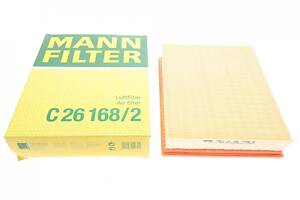 MANN-FILTER C 26 168/2 Фільтр повітряний Opel Frontera 2.0-2.4/2.3TD/2.5TDI/2.8TDI 92-98/Omega 2.3D/TD/2.4-3.6 86-94