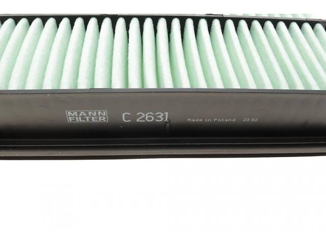 MANN-FILTER C 2631 Воздушный фильтр Hyundai Tucson/Kia Sportage 2.0/CRDi/LPG/2.7 V6 04-10 - Фото 4
