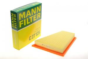 MANN-FILTER C 27 125 Фильтр воздушный BMW 5 (F10/F11/F18)/X1 (E84) 1.6/2.0 N20 11-17/Z4 (