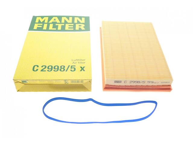 MANN-FILTER C 2998/5 X Фильтр воздушный Seat Ibiza 1.4-1.6 16V/Skoda Fabia 1.4 00-09/VW C