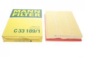 MANN-FILTER C 33 189/1 Фильтр воздушный Opel Vectra C 1.8-2.2 16V/2.0-2.2DTI/1.9CDTI/3.0-