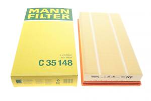MANN-FILTER C 35 148 Фильтр воздушный Volvo 850 2.0-2.5/2.5TDI 92-97/C70 2.0-2.5 20V 97-0