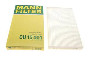 MANN-FILTER CU 15 001 Фильтр салона Nissan Juke/Leaf/Cube 10-
