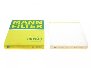 MANN-FILTER CU 2043 Фильтр салона Mazda 2 03-07/Mazda 6 02-13/Mazda CX-7 06-13