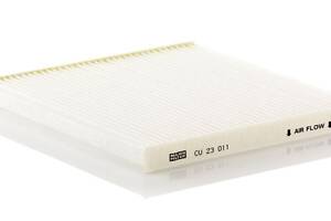 MANN-FILTER CU 23 011 Салонный фильтр Nissan Micra IV 1.2 10-/1.5 dCi 03-10/Note 1.2/1.5 dCI 12-