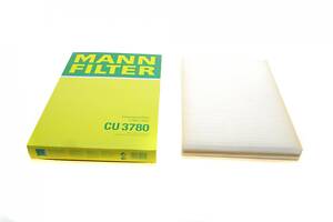 MANN-FILTER CU 3780 Фільтр салону MB A-class (W168) 97-04/Vaneo 01-05