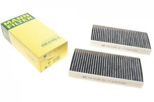 MANN-FILTER CUK 23 005-2 Фільтр салону BMW 2 (F44/F45/F46) 14-16/X1 (F48) 15-16/i3 (I01)/Mini Mini 13-16 (к-кт 2шт) (вуг