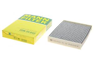 MANN-FILTER CUK 25 012 Фільтр салону Dacia Dokker/Lodgy/Renault Zoe 12- (вугільний)