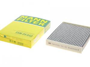 MANN-FILTER CUK 25 012 Фільтр салону Dacia Dokker/Lodgy/Renault Zoe 12- (вугільний)