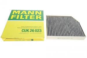 MANN-FILTER CUK 26 023 Фільтр салону MB C-class (W 205) 14-/E-class (W213) 16- (вугільний)