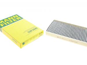 MANN-FILTER CUK 2940 Фільтр салону Citroen C2/C3/C4/Peugeot 307/308 00- (вугільний)