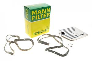 MANN-FILTER H 2522 X KIT Фільтр АКПП BMW 5 (E39)/7 (E38)/X5 (E53) M52/M57/M62 94- (з прокл