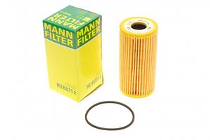 MANN-FILTER HU 6011 Z Фильтр масляный Renault Master 2.3CDTI 10-/Trafic 1.6dCi 14-/MB Vito (W447) 1.6CDI 14-