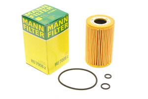 MANN-FILTER HU 7008 Z Фильтр масляный VW T5/Caddy 2.0TDI 10-