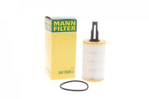 MANN-FILTER HU 7025 Z Фильтр масляный MB E-class (W212/W213)/S-class (W221/W222) 3.5/4.7i 11- (M276/M278)