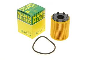 MANN-FILTER HU 713/1 X Фільтр масляний Opel Combo / Fiat Doblo 1.3JTD/ CDTI 04-