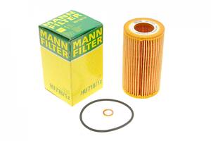 MANN-FILTER HU 718/1 Z Фільтр масляний BMW 3 (E46)/ 5 (E39) 00-05 M47 D20