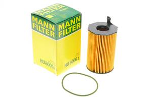 MANN-FILTER HU 8005 Z Фільтр масляний VW Touareg 3.0TDI 11-