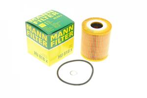 MANN-FILTER HU 818 X Фильтр масляный BMW 3 (E46)/5 (E39)/7 (E38) 3.0D 94-07 (M57)