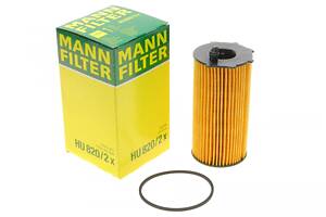 MANN-FILTER HU 820/2 X Фильтр масляный Jeep Cherokee 04-/Dodge Nitro 2.8CRD 06-12