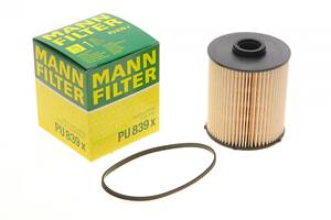 MANN-FILTER PU 839 X Фильтр топливный MB C-class (W202)/M-class (W163) 2.1D-3.2 97-05 OM611