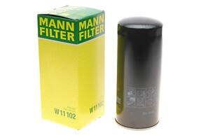 MANN-FILTER W 11 102 Фільтр масляний Iveco M/MK/PA-Serie 6.1 83-93