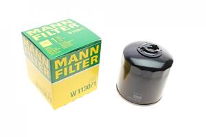 MANN-FILTER W 1130/1 Фильтр масляный VW T4 1.9D 90-03/1.9TD 92-96/Audi A6 2.5TDI 94-97/Aud