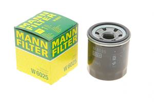 MANN-FILTER W 6025 Фильтр масляный Renault Megane III 2.0CVT 09-/IV 1.6TCe 16-/Laguna III 2.0/3.5i 07-15